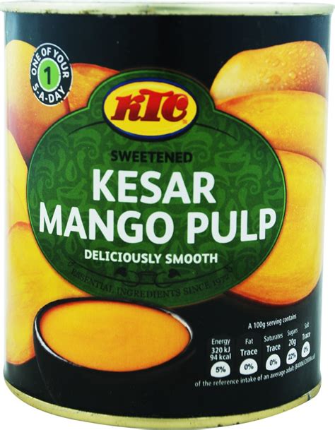 KTC Kesar Mango Pulp 850g Amazon Co Uk Health Personal Care