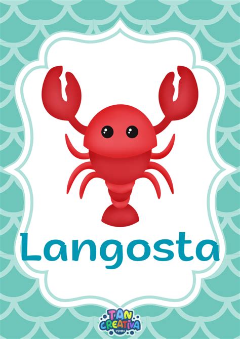 Tarjetas Animales Del Mar Artofit