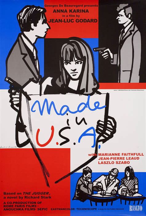 Made in U.S.A Original R2009 U.S. One Sheet Movie Poster | Movie ...