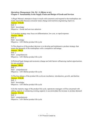 Chapter 13 Quiz Please Refer To The Quiz For The Final And Term Exam