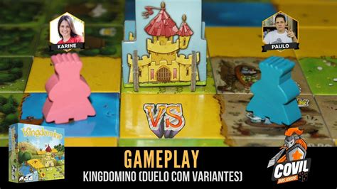 Covil Dos Jogos Gameplay Kingdomino Versus Especial Covil Dos Jogos