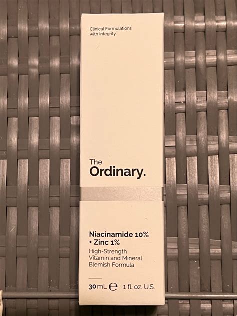 THE ORDINARY NIACINAMIDE 10 ZINC 1 SUPERSIZE SERUM 30ML 美容化妝品 健康