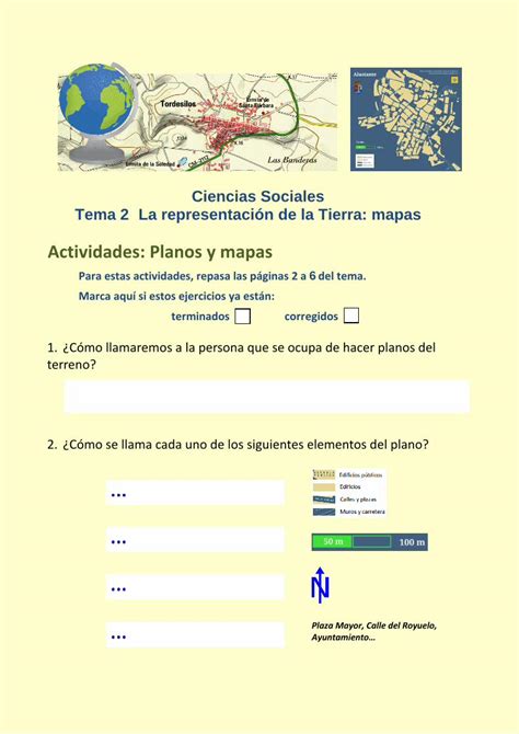 Pdf Actividades Planos Y Mapas Mi Libro Digital Cra Sexma