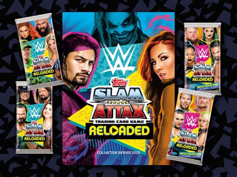 Wwe Slam Attax Reloaded Trading Card Game Packaging Of The World