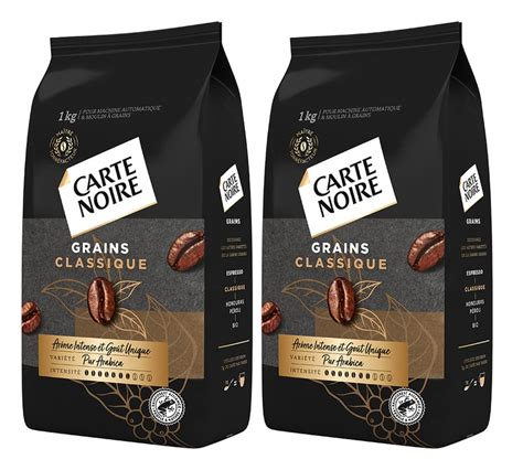 Carte Noire Café en grain Classique et Congusta Mundo Novo 3kg