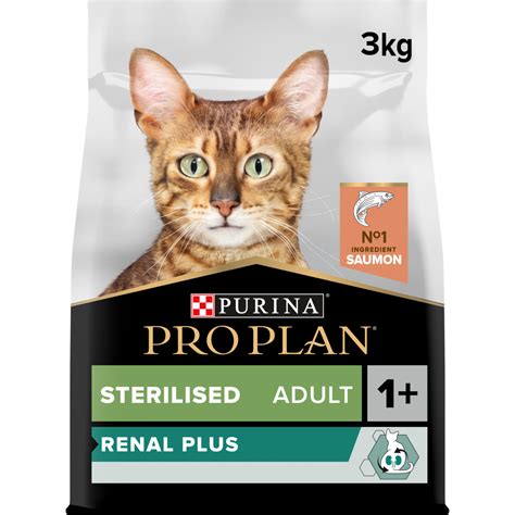 Pro Plan Sterilised Adult Renal Plus Au Saumon Pour Chat