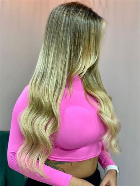 Cabelo 200 Gramas Tic Tac 60 Cm Loiro Claro Ondulado Produto P