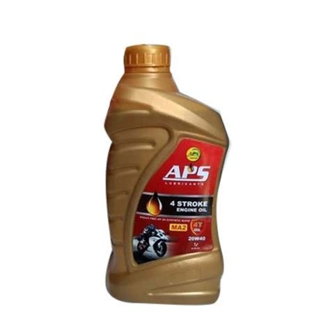 Fully Synthetic Oil Aps Ma W Four Stroke Bike Engine Oil Bottle