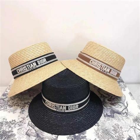 Christian Dior Straw Boaters Wide Brimmed Hats Artofit