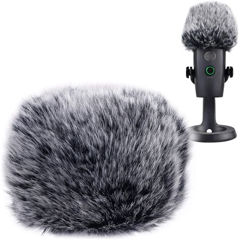 YOUSHARES Blue Yeti Nano Popschutz Mikrofon Fell Windschutz Pop Schutz