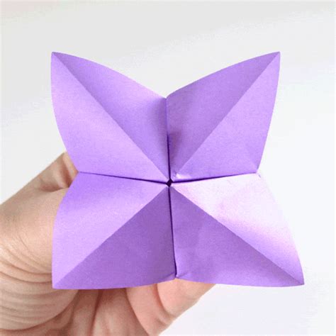 Fold A Fortune Teller Easy Origami Tutorial ⋆ Dream A Little Bigger