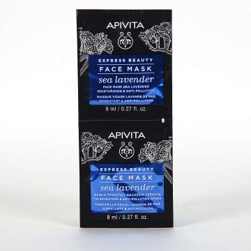 Apivita Express Beauty Mascarilla Y Antipoluci N Con Lavanda De Mar X