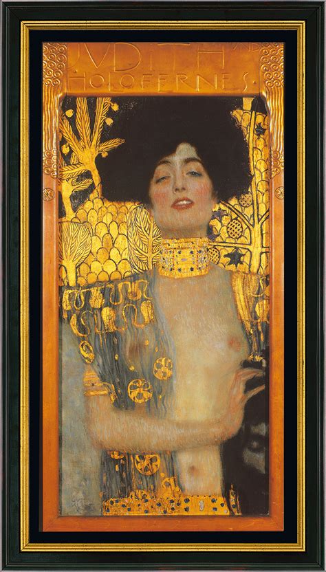 Bild Judith I Gerahmt Von Gustav Klimt Kaufen Ars Mundi