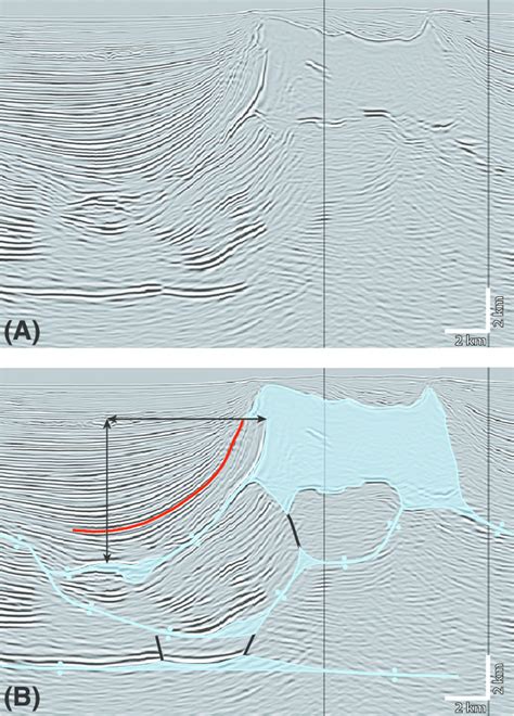 Three Dimensional Prestack Depth Migrated Seismic Profile Showing The