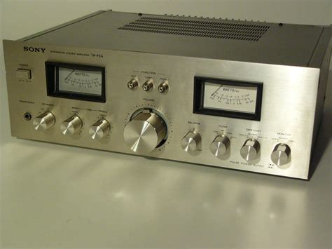 Vintage Sony Ta F A Integrated Amplifier For Sale Canuck Audio Mart