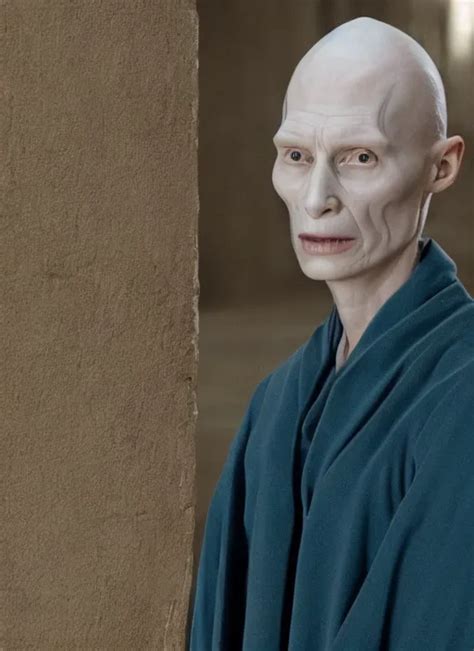 Film Still Of Tilda Swinton As Voldemort In Harry Stable Diffusion