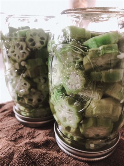 Canning Okra • From the Hart Farm