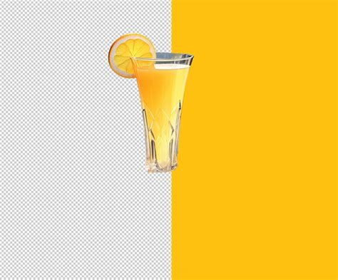 Premium PSD Orange Juice Render Psd File And Background Designs