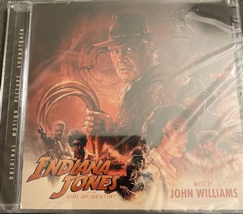 Indiana Jones Dial Of Destiny John Williams Soundtrack CD New Sealed