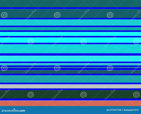 Blue Horizontal Lines Geometries Forms Colorful Abstract Background