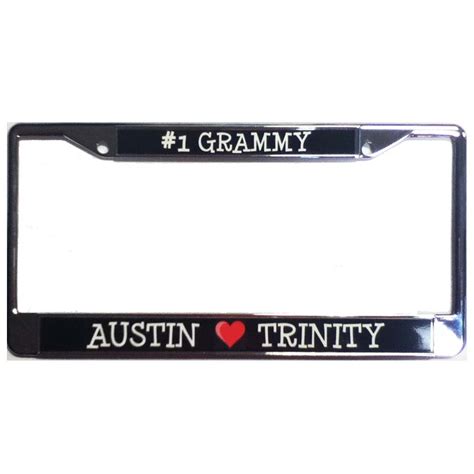 Custom License Plate Frames Personalized with your own Text