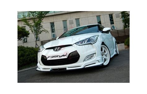 Veloster F3style Front Bumper Lower Splitter Valance Lip Korean Auto