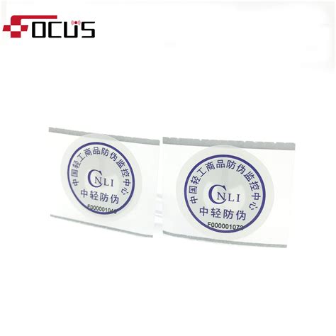 Customized RFID Smart Tag 13 56MHz NFC Sticker For Goods Management