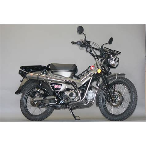 ハンターカブct125 バイクマフラー 8bj Ja65 2bj Ja55 Sparta スパルタ チタンソリッド マフラー スポーツタイプ