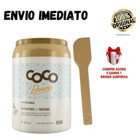 Zap Cosméticos Coco Boom Máscara 950g Shopee Brasil