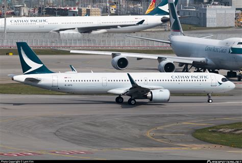 B HPG Cathay Pacific Airbus A321 251NX Photo By Lam Yim ID 1218500