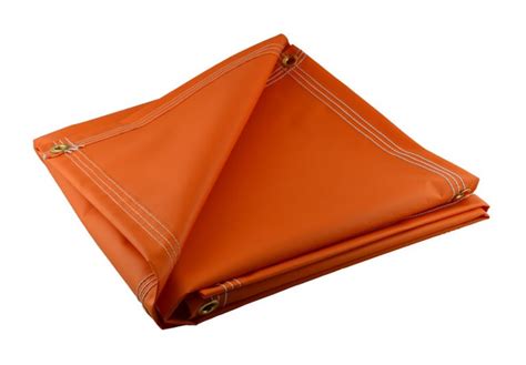 Super Heavy Duty Orange Vinyl Tarps Oz Tarps Tie Downs