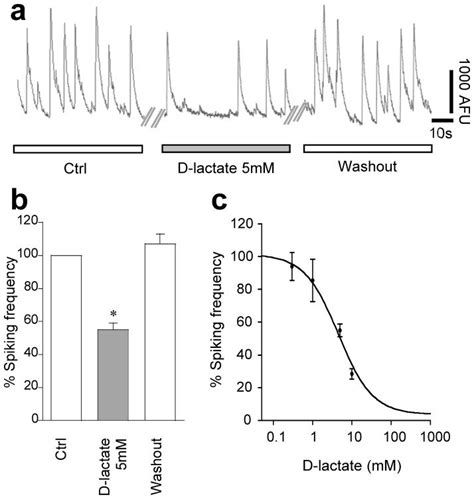 A Sample Trace Of Calcium Transients In Control Or 5 Mm D Lactate Download Scientific Diagram