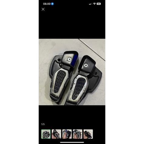 Jual Footstep Vkustom Vespa Sprint Primavera Warna Black Silver