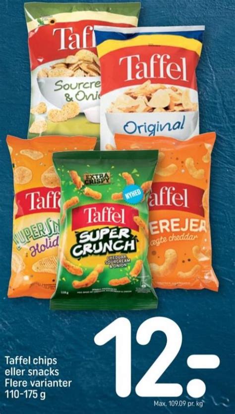 Taffel Snacks Rema 1000 Januar 2023 Alle Tilbudsavis