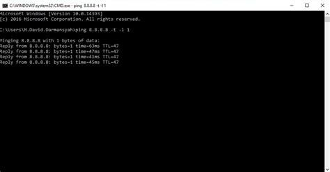 Cara cek Koneksi Internet Melalui PING di Command Prompt - Trik Jitu