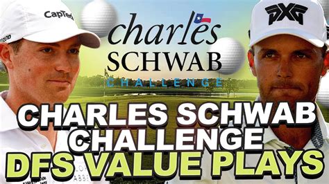 Dfs Value Plays Charles Schwab Challenge Top Draftkings Golf