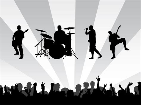 Band Concert Background Vector Art Graphics Freevector