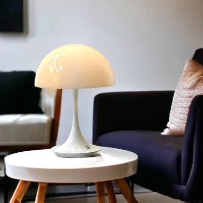 Lampe De Table Sans Fil LED Blanche Lina Lampes De Table