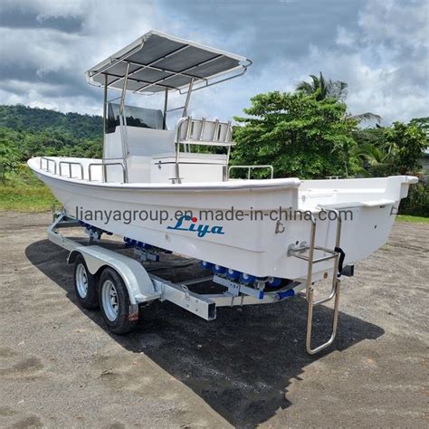 Liya 10people Fiberglass Passenger Boats Fiberglass Hull Fishing Boat