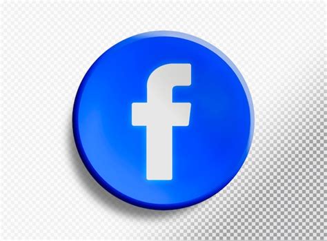 Facebook Logo Circular Shape PSD High Quality Free PSD 10152 | The Best ...