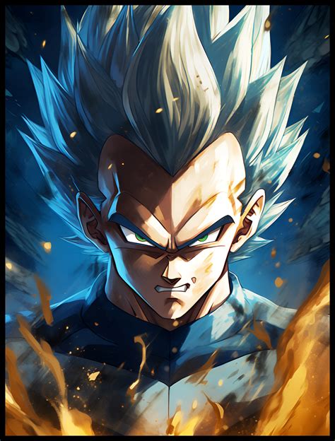 Plakat Na Cian Obraz Dragon Ball Z Vegeta Ssj Anime X Cm Premium