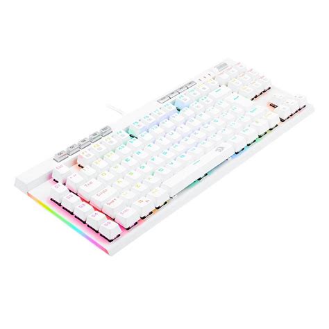 Teclado Mecânico Redragon Magic Wand K587 Pro Branco Arena Computadores