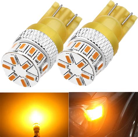 Alla Lighting Xtreme Super Bright Led Lights Bulbs Amber Yellow