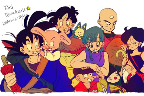 Son Goku Bulma Kuririn Lunch Muten Roushi And 6 More Dragon Ball