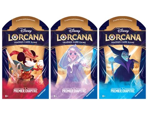 Booster Blister Disney Lorcana Premier Chapitre où les acheter Le