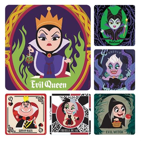 Disney Villains Stickers