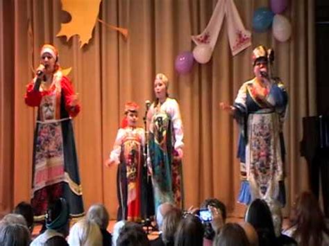 Семейная фолк-группа "Дочки-Матери" - YouTube
