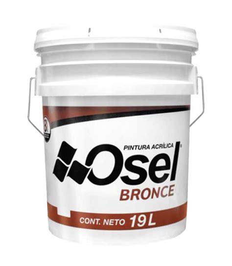 Pintura Acrílica Osel Bronce Mate Pinturas Osel