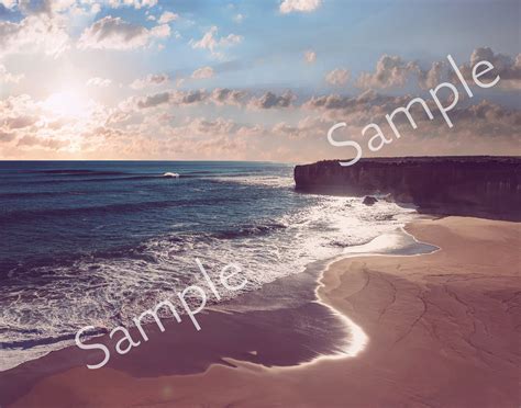 Beach Sunrise Photography Beach Photo Wall Art Sunrise - Etsy