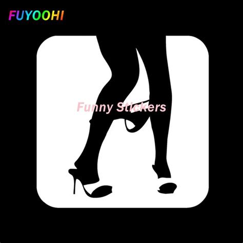 Fuyoohi Exterior Protection Funny Stickers Girl Panties Dropper Car